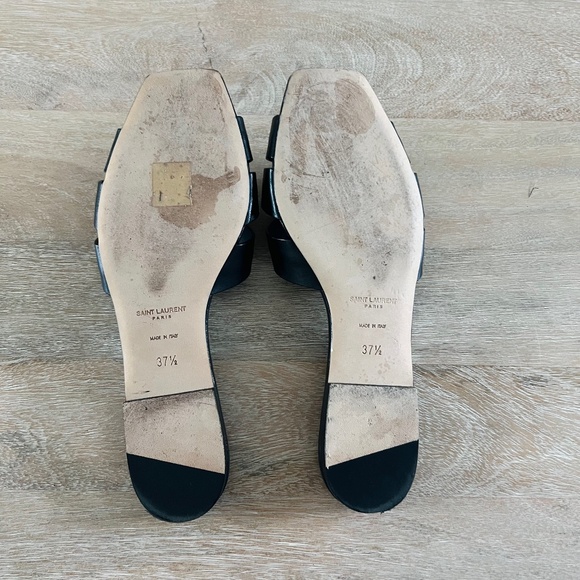 YSL Tribute Nu Pieds Slide Sandal - Picture 9 of 13